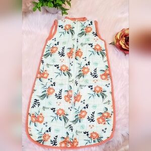 NWOT 0-3 Month Girls 100% Cotton Sleep Sack